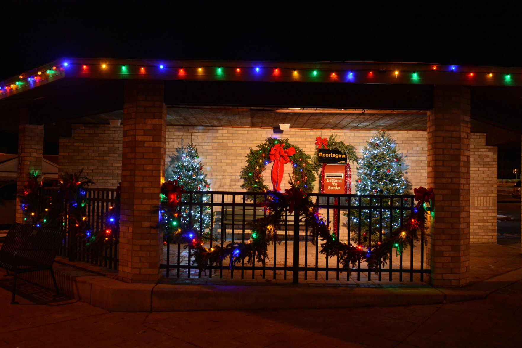Portage celebrates holidays
